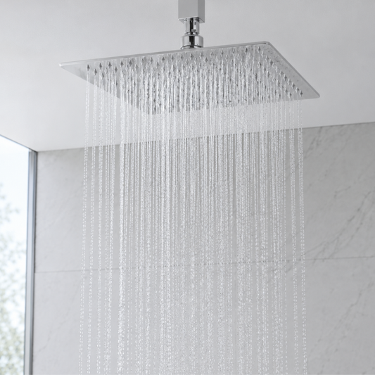 Ultra-Thin Square Overhead Rain Shower iKON-SHA1201