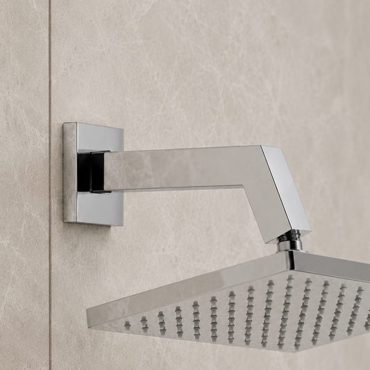 Slim Wall-Mounted Square Shower Arm iKON-SSA2005