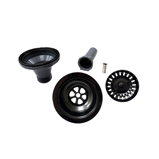 PVD Kitchen Sink Siphon & Drainer System