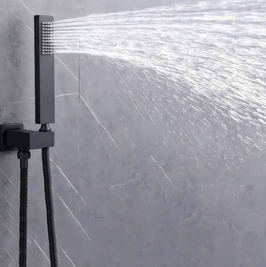 Premium Brass Square Handheld Shower Head iKON-HS1005