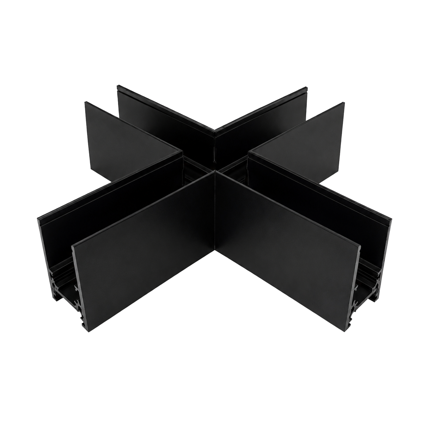 X-shaped track connector iKON-MAG-CX-2