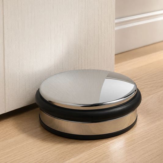 Heavy-Duty Stainless Steel No Drill Floor Door Stopper Door iKON-G554