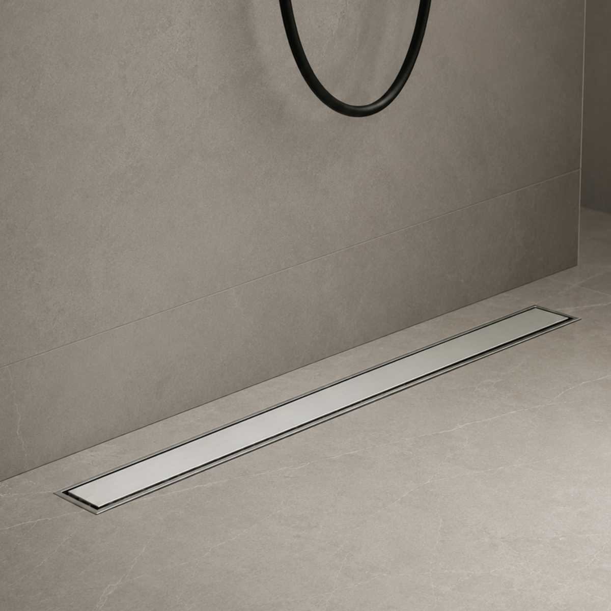 Linear Shower Drain with Anti-Odor Core iKON-BFD21012