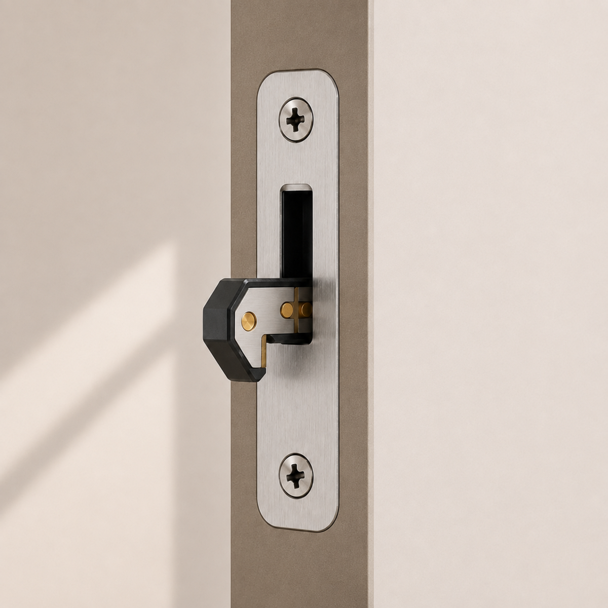 Oval Sliding iKON-ST929 Door Lock with Occupancy Indicator