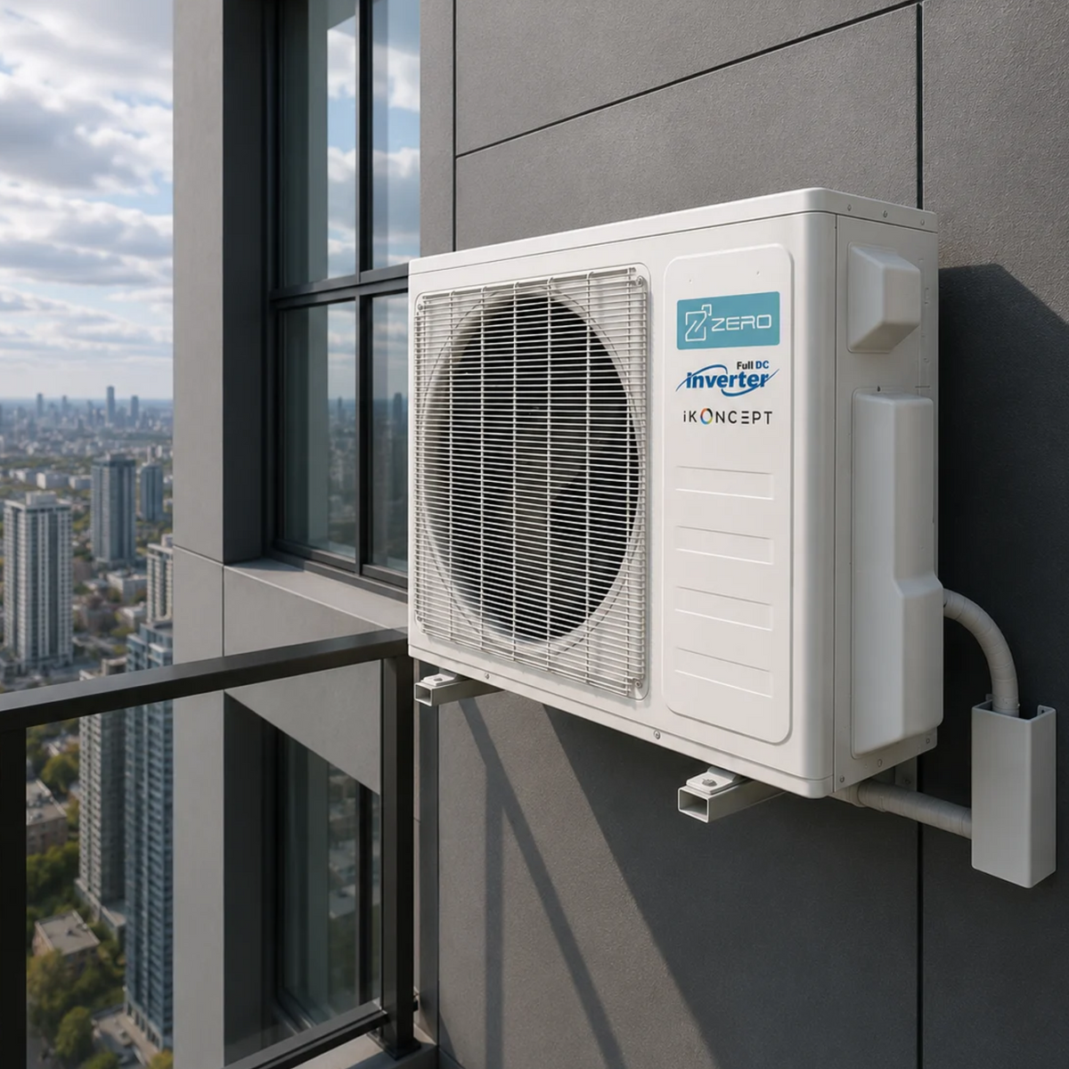 Mini Split iKON-Z-MAX US R454B Hyper Heat iKON-ZMSB-12HVT-USHHR2