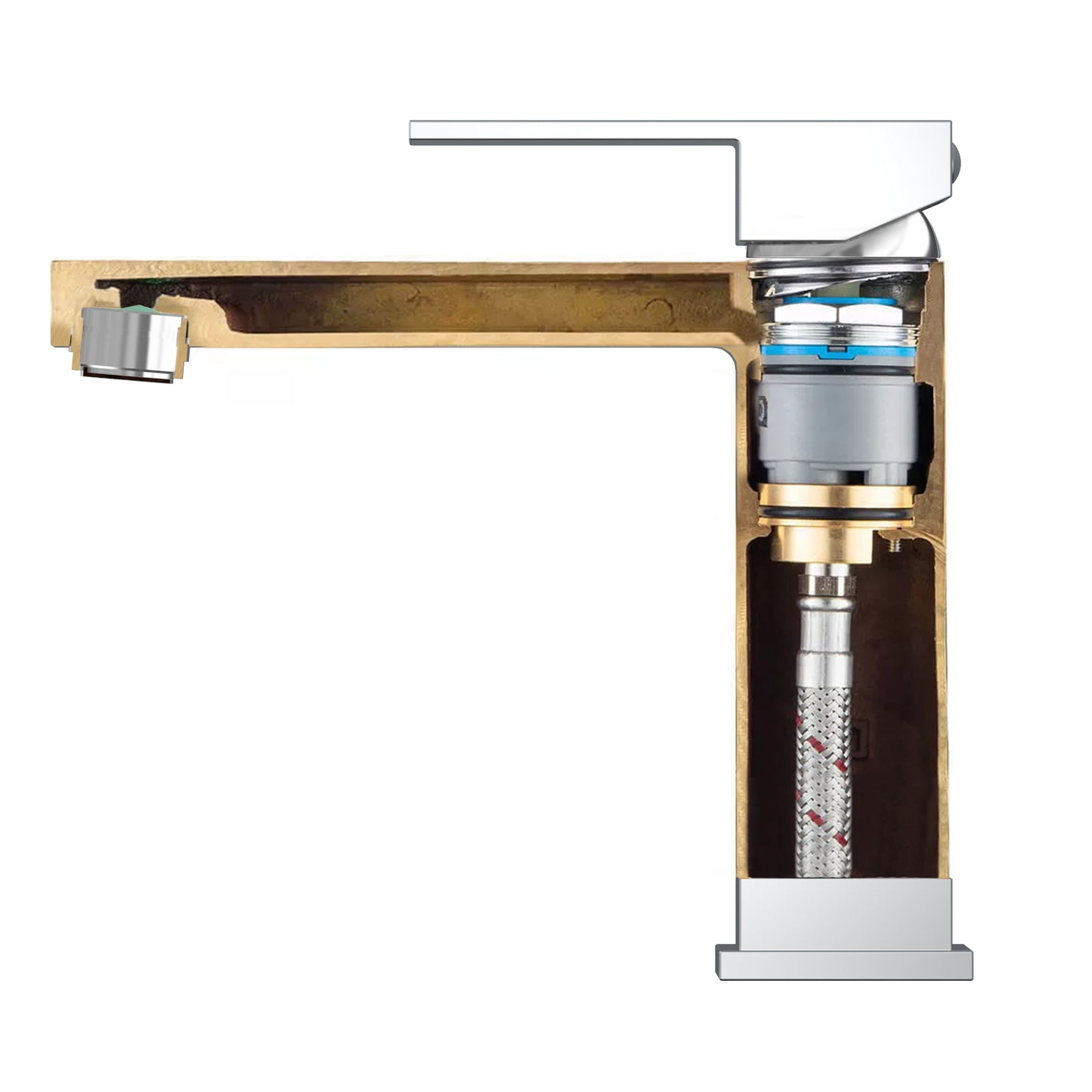 Single Handle Bathroom Faucet iKON-AB000000