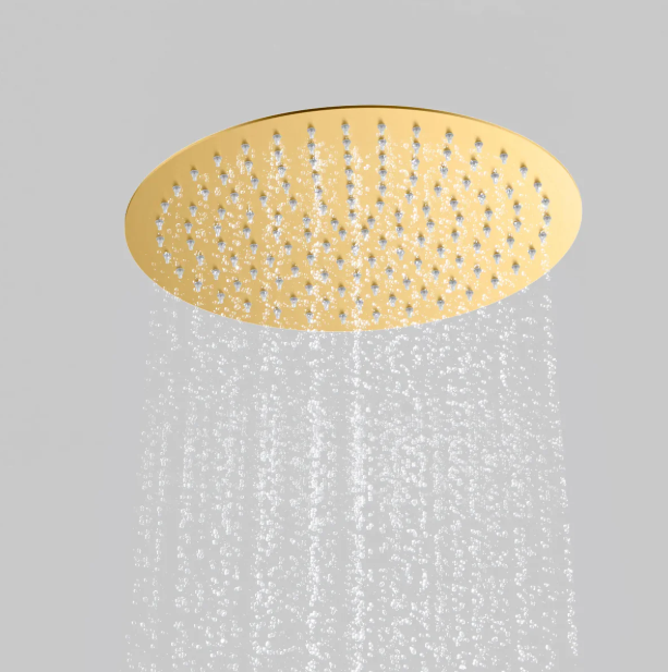 Ultra-Thin  Circul  Overhead Rain Shower iKON-SHA1202