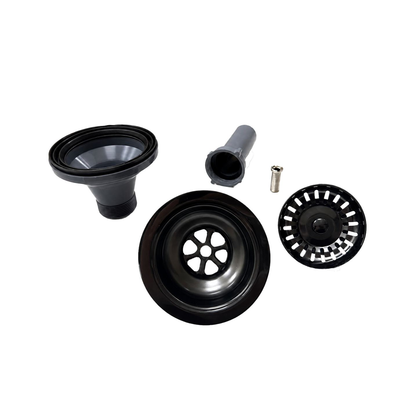 PVD Kitchen Sink Siphon & Drainer System