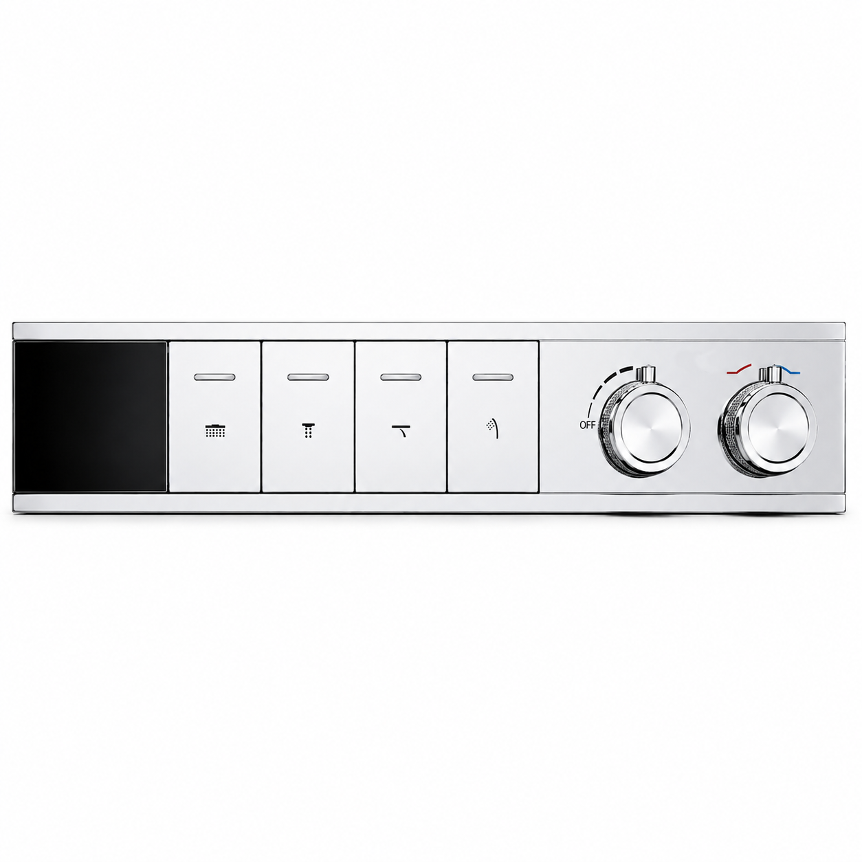4-Way Thermostatic Smart Shower Valve with Digital LED Display iKON-SK104500