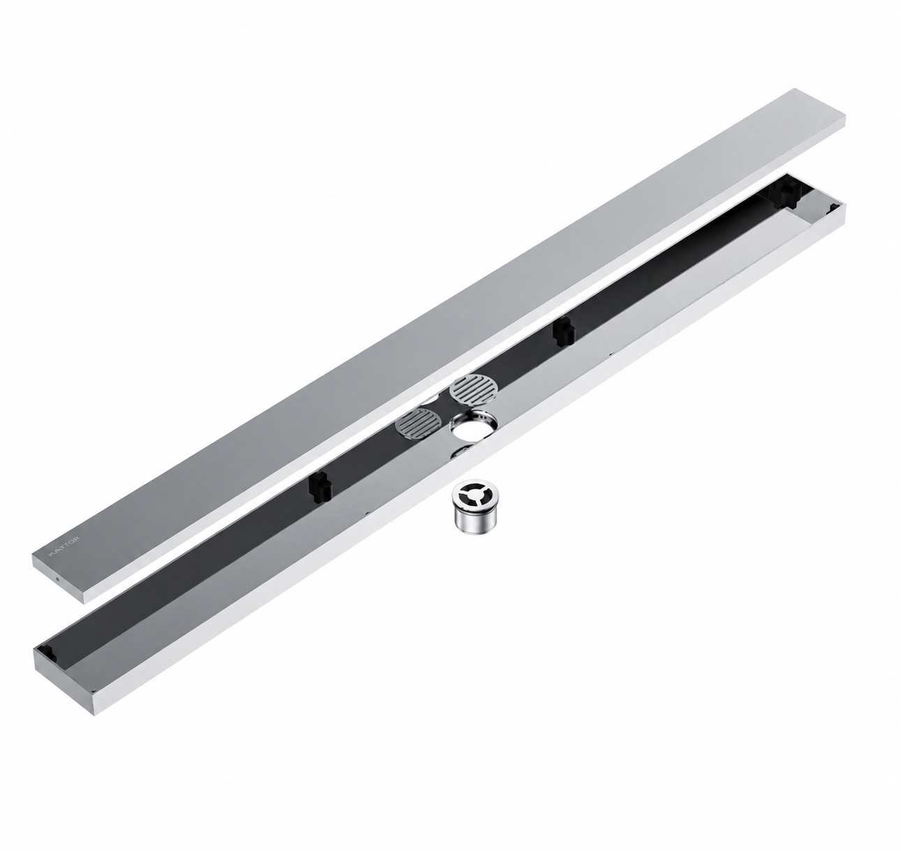 Linear Shower Drain with Anti-Odor Core iKON-BFD21012