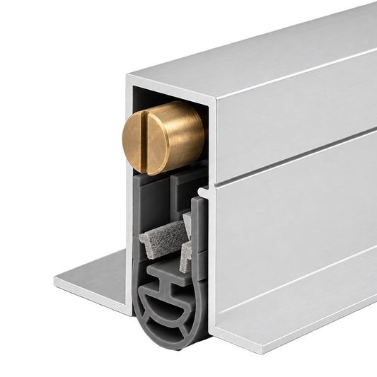 Automatic Drop-Down Door Bottom Seal – Heavy-Duty Neoprene Soundproofing & Weather Strip iKON-L6053