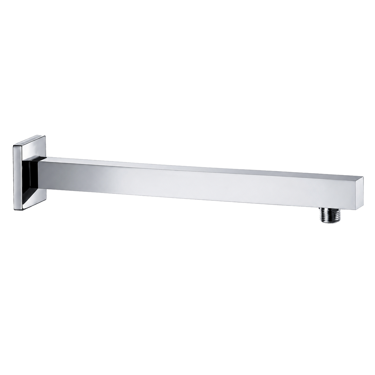 Solid Brass Square Straight Wall-Mounted Shower Arm iKON-SSA4004