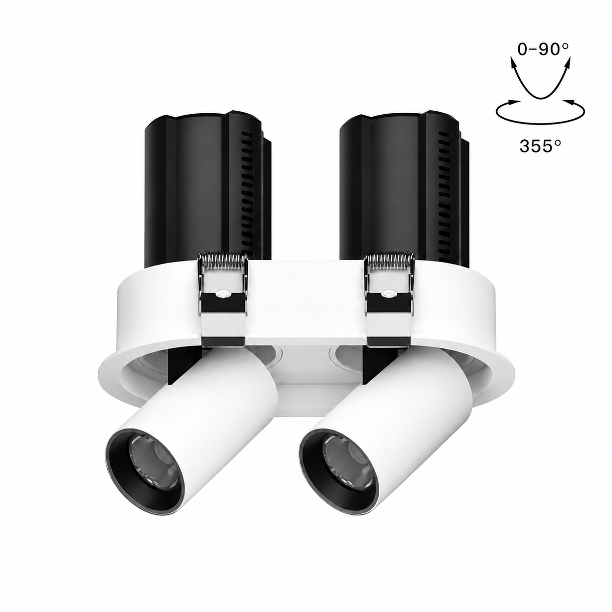 Double Round Trimmed iKON-DL02-10W-2RT
