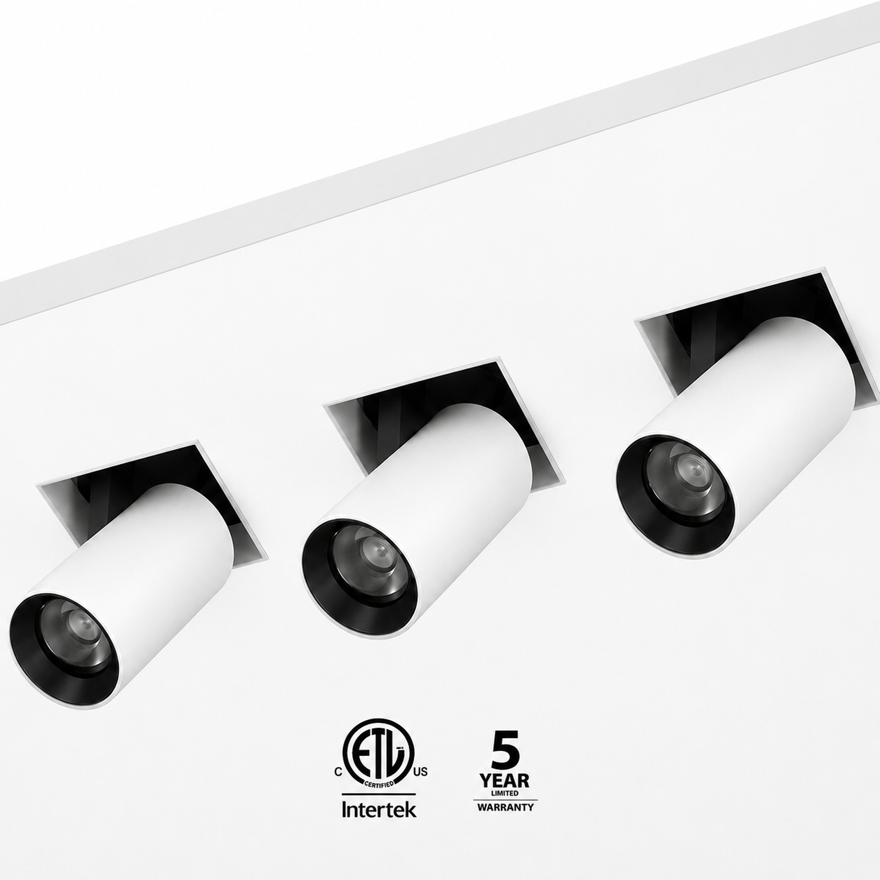 Square Trimless stretchable spotlight iKON-DL02-12W-STL