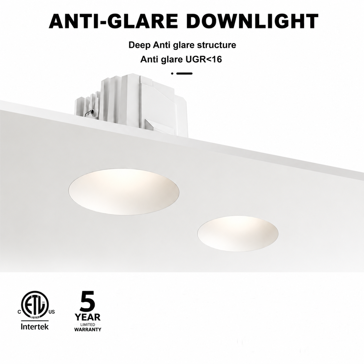 Round Trimless iKON-DL03-10W-RTL Downlight