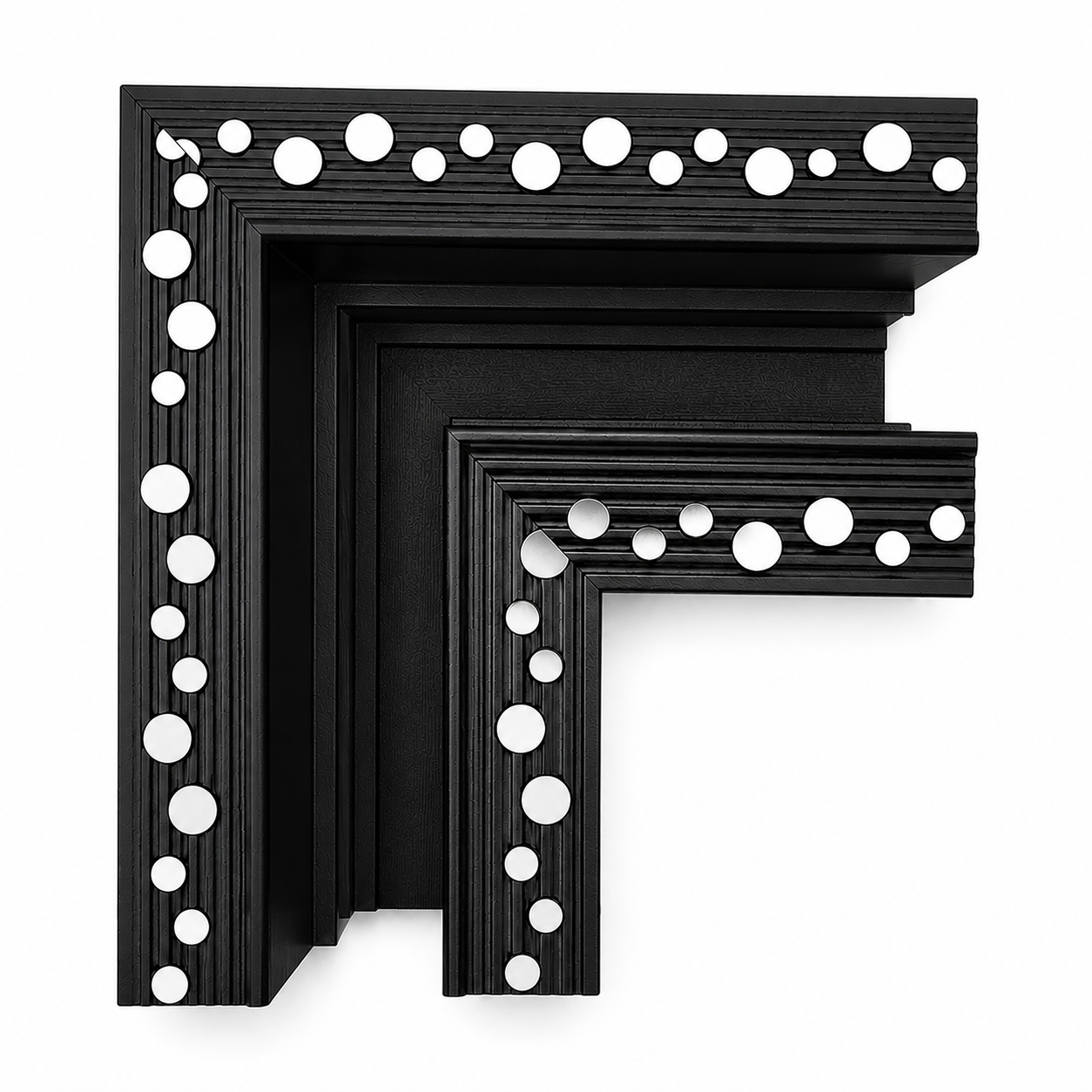 Corner connection for built-in magnetic busbar iKON-MAG-C90-2