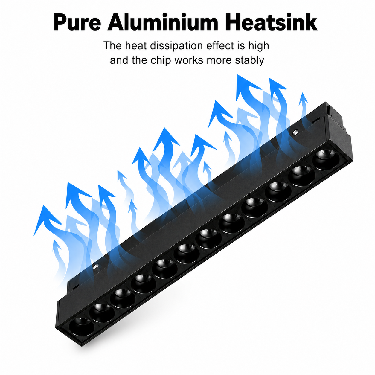48V Magnetic Grille Light  iKON-MAG01-GL-12W