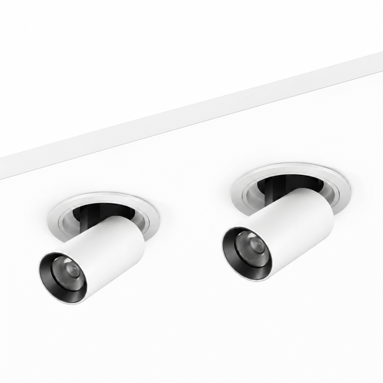 Round Trimmed stretchable spotlight iKON-DL02-12W-RT