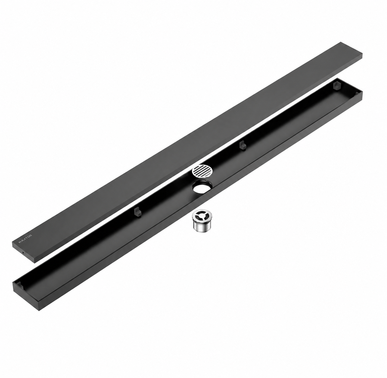Linear Shower Drain with Anti-Odor Core iKON-BFD21012