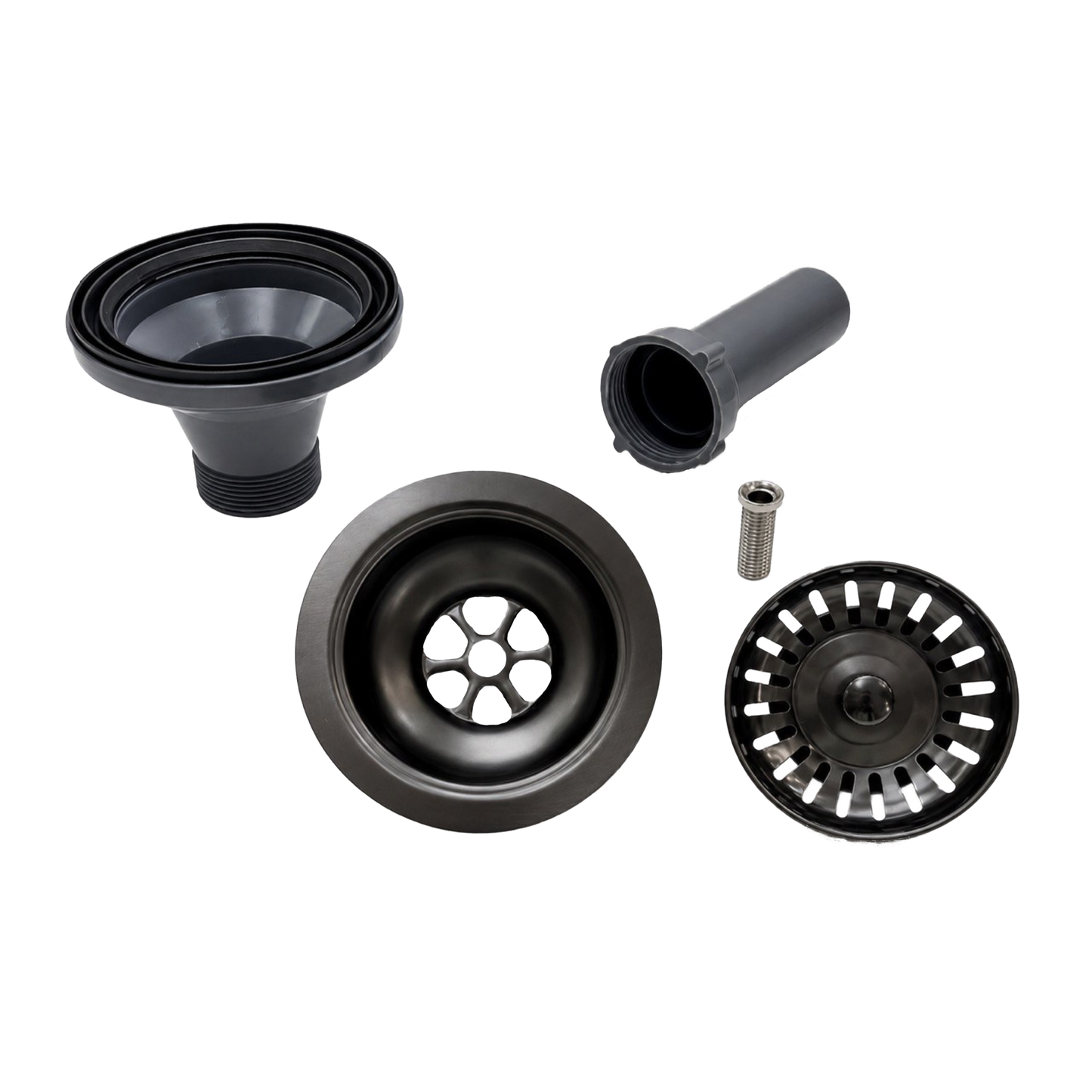 PVD Kitchen Sink Siphon & Drainer System