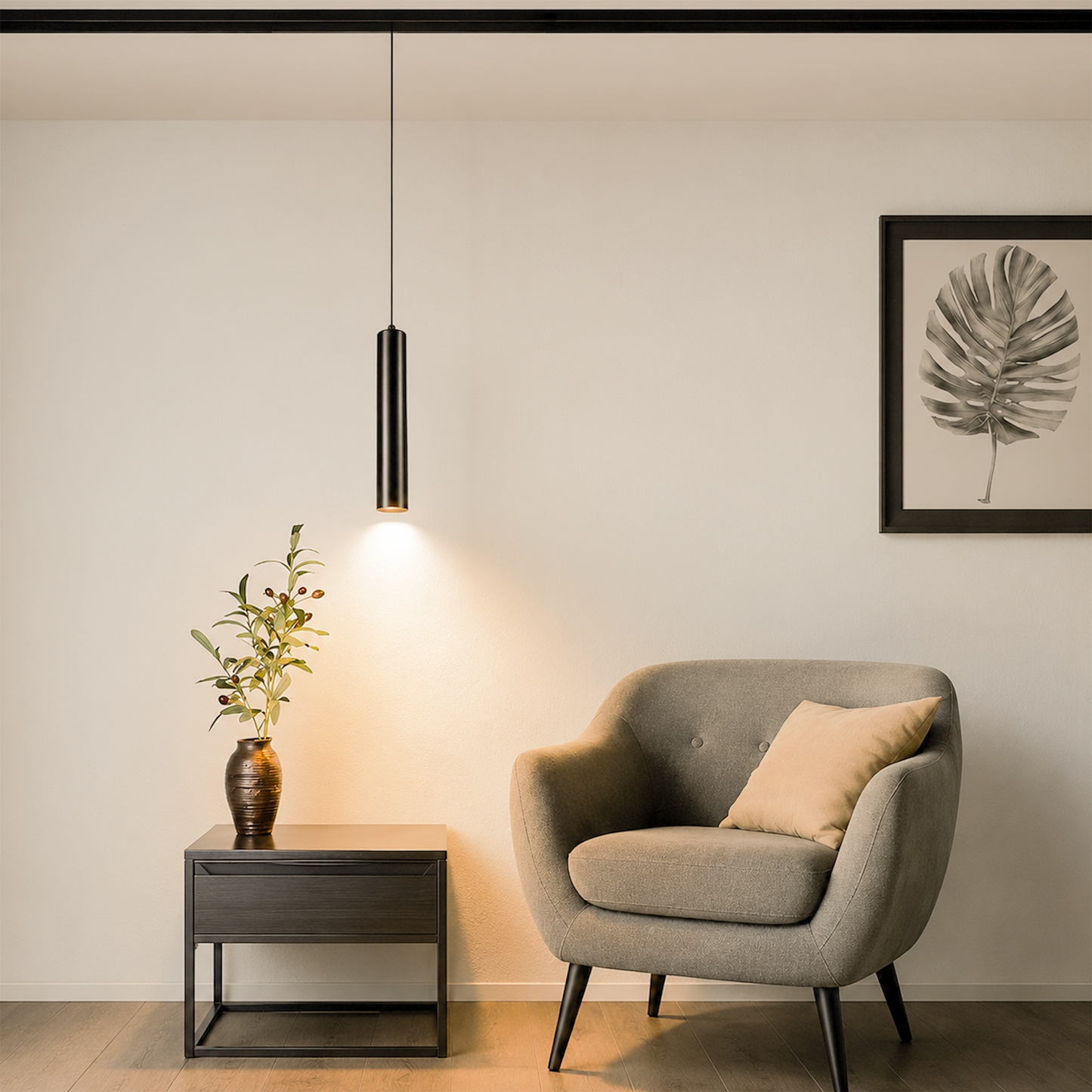 48V Magnetic Pendant Light iKON-MAG01-PD-10W