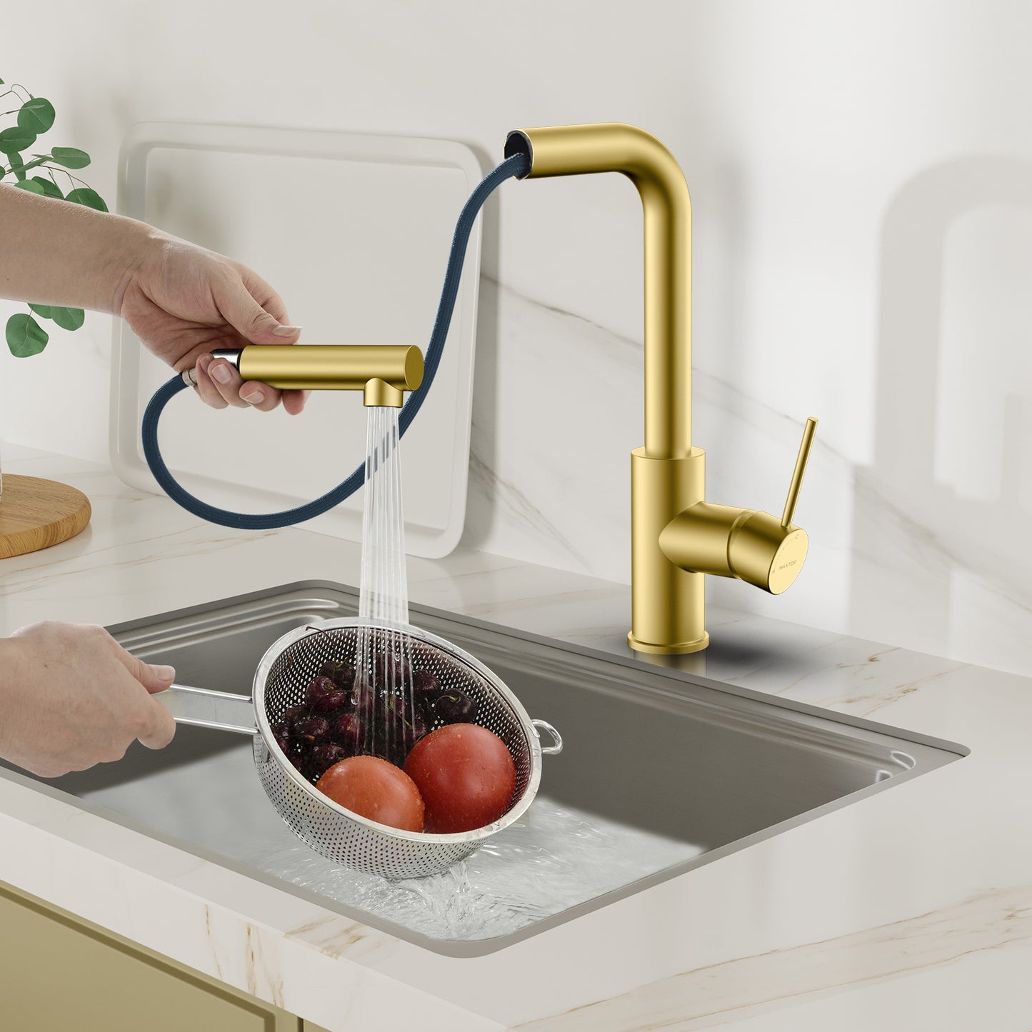 Single Handle Pull-Out Kitchen Faucet iKON-KFB1051A