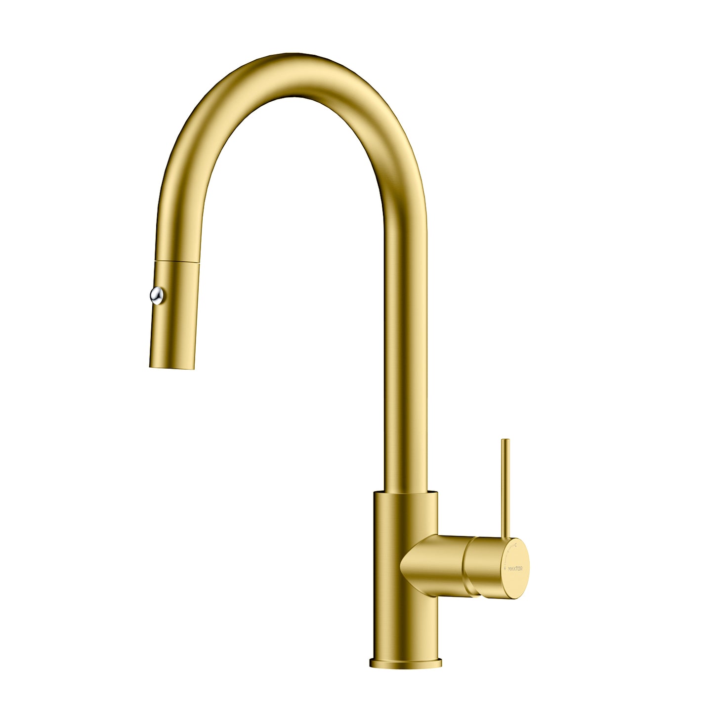 Single Handle High-Arc Solid Brass Pull-Down Kitchen Faucet iKON-KFB1059