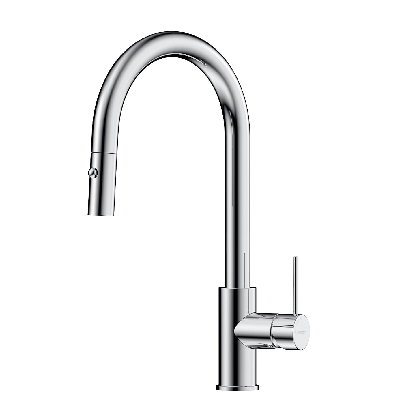 Single Handle High-Arc Solid Brass Pull-Down Kitchen Faucet iKON-KFB1059