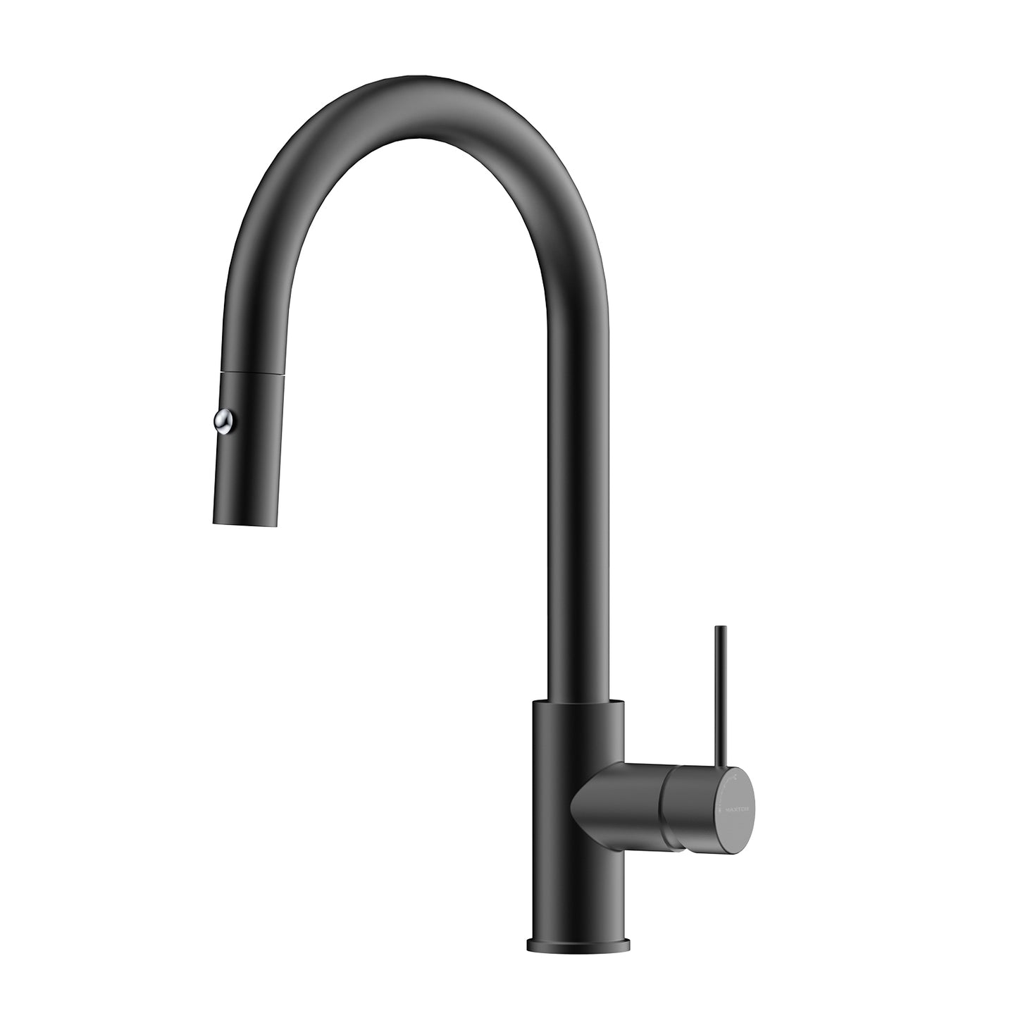 Single Handle High-Arc Solid Brass Pull-Down Kitchen Faucet iKON-KFB1059
