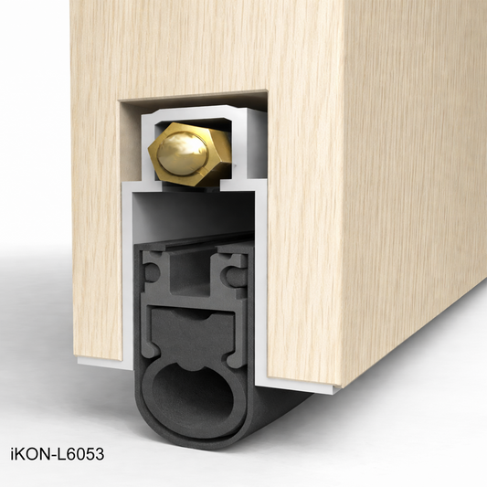 Automatic Drop-Down Door Bottom Seal – Heavy-Duty Neoprene Soundproofing & Weather Strip iKON-L6053