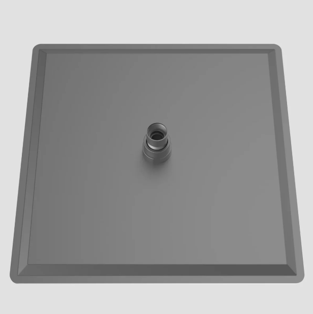 Ultra-Thin Square Overhead Rain Shower iKON-SHA1201