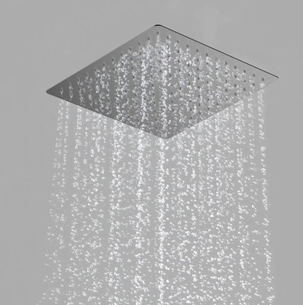 Ultra-Thin Square Overhead Rain Shower iKON-SHA1201