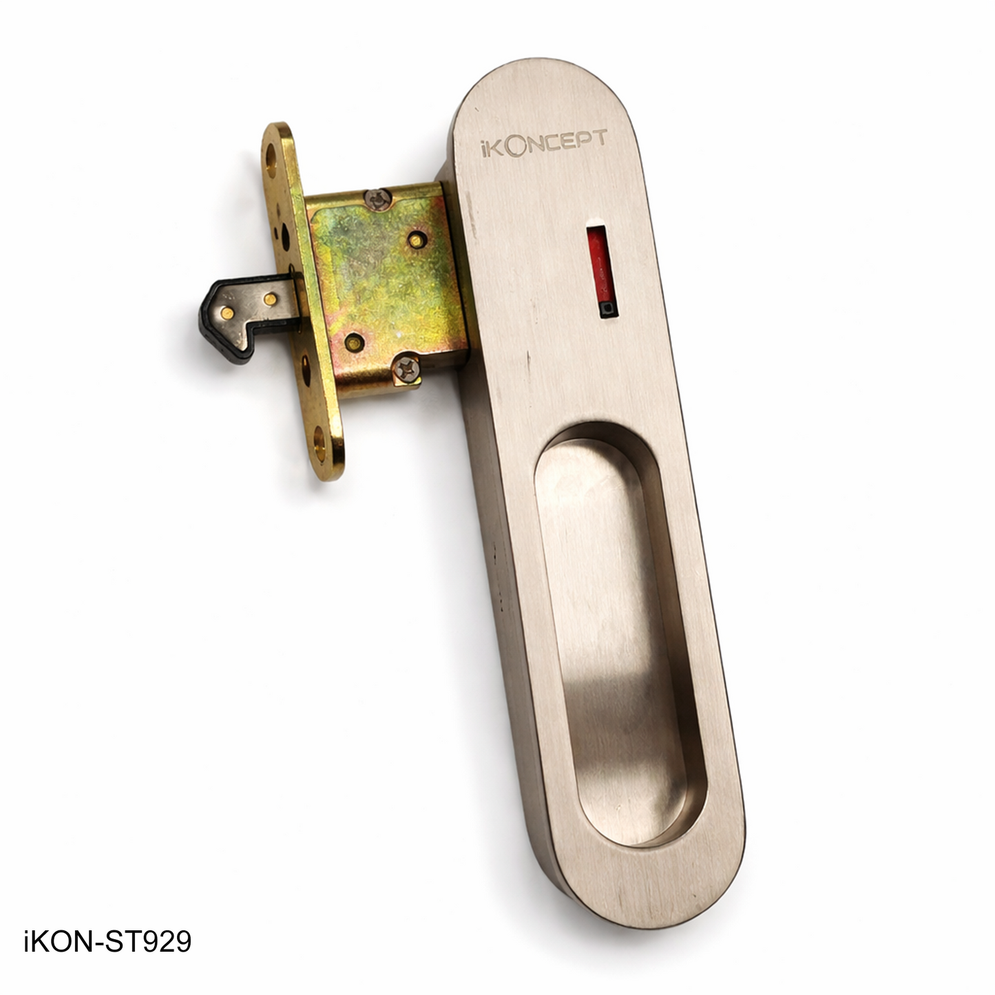 Oval Sliding iKON-ST929 Door Lock with Occupancy Indicator