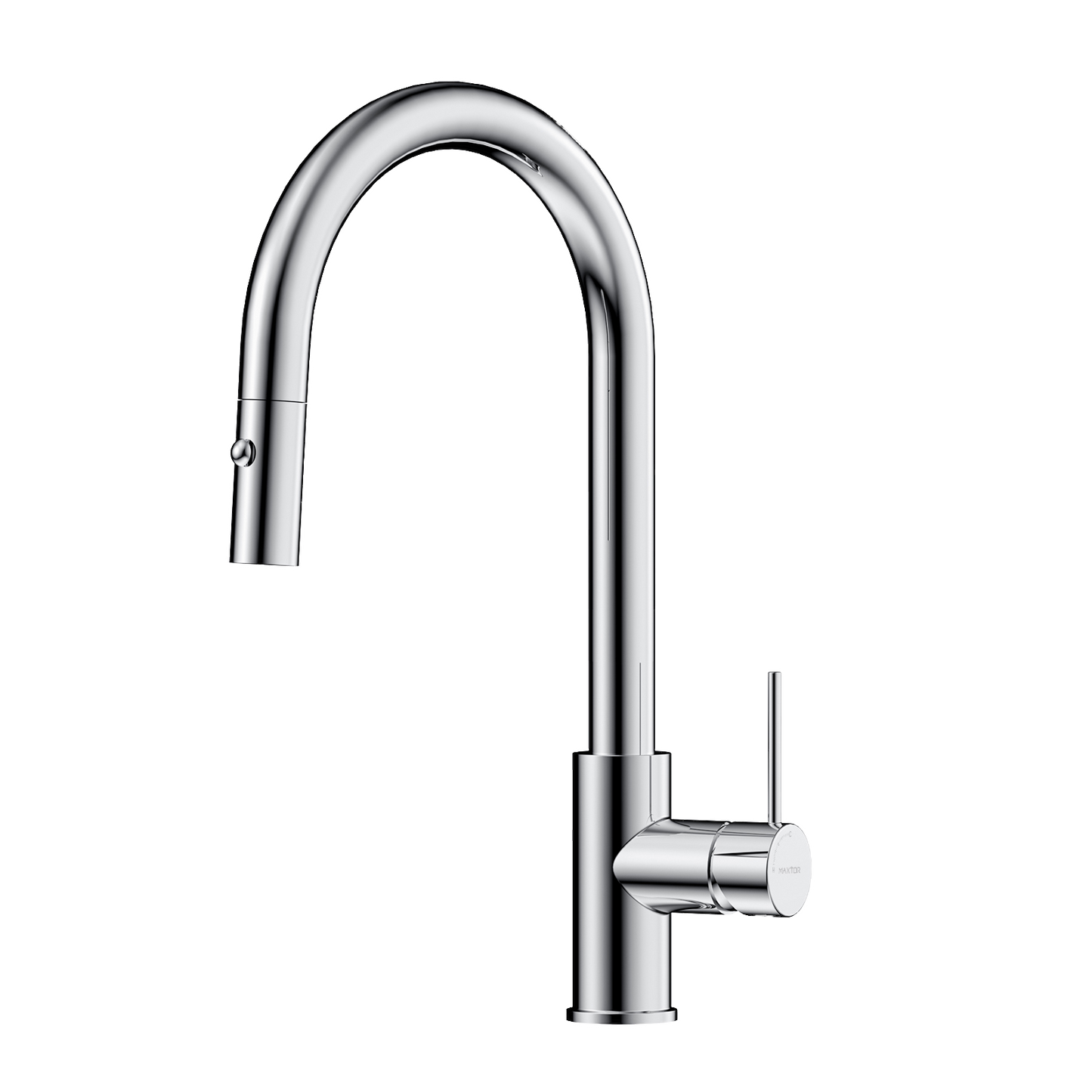 Single Handle High-Arc Solid Brass Pull-Down Kitchen Faucet iKON-KFB1059